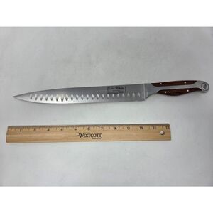 GUNTER WILHELM EXECUTIVE CHEF SERIES CARVING SANTOKU KNIFE 440C GERMAN STEEL 10"